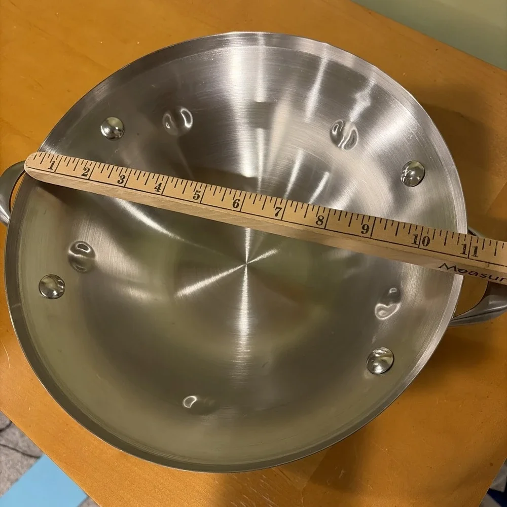 Calphalon #104 Stainless Steel Double Boiler Insert Dual Handles